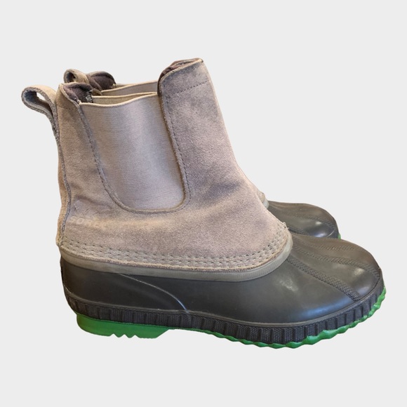 SOREL Youth Pull On All Weather Boot Blue/Grey Youth Size 4 - Picture 2 of 11